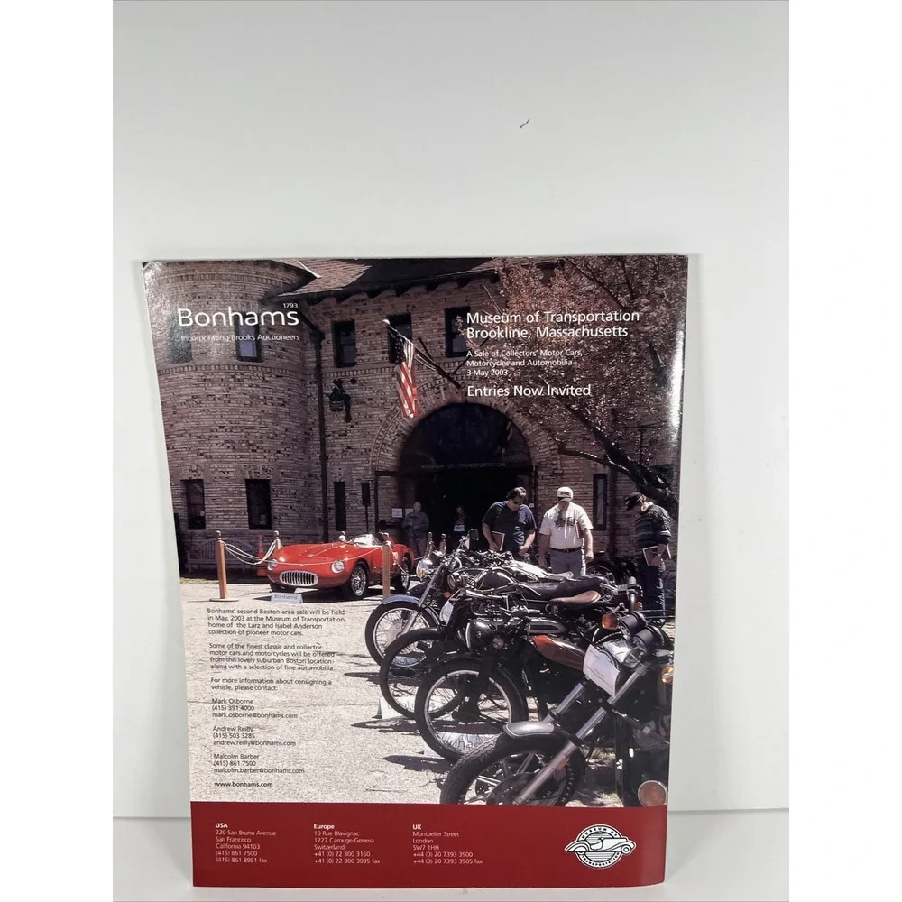 VINTAGE‎ MOTORSPORT MAR/APR 2003 MAGAZINE RACING CARS